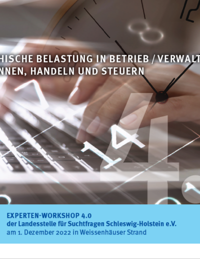 EXPERTEN-WORKSHOP 4.0 Psychische Belastung in Betrieb/Verwaltung erkennen, handeln und steuern